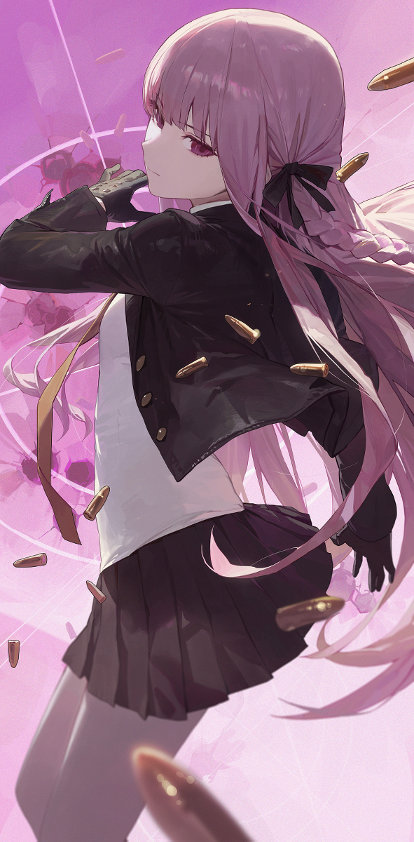 This is a pixiv picture whose title is 88日目,霧切響子.