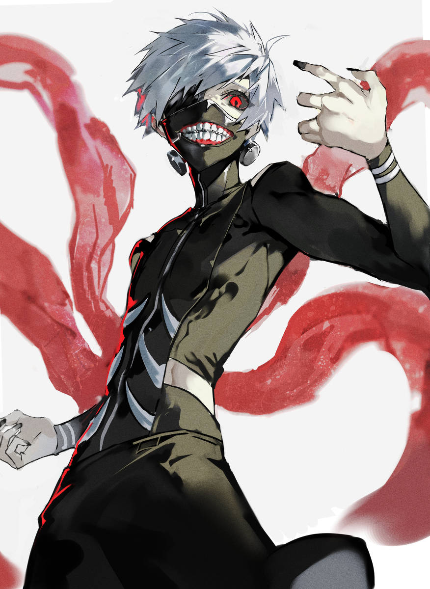 This is a pixiv picture whose title is 金木研.