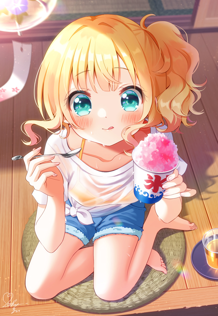 This is a pixiv picture whose title is シャロちゃん誕生日おめでとう！.