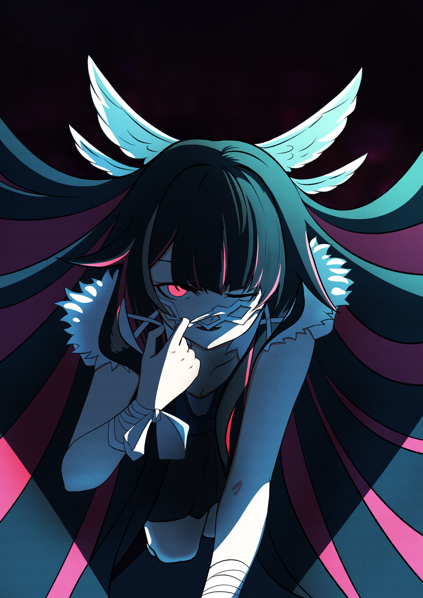 This is a pixiv picture whose title is Columbina.