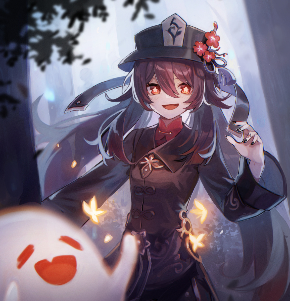 This is a pixiv picture whose title is 胡桃.