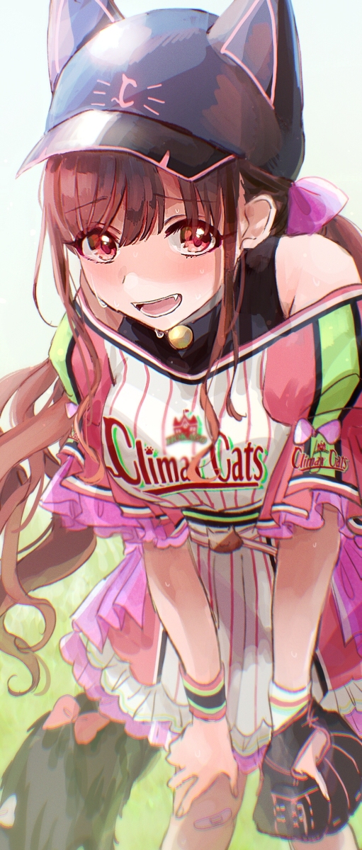 This is a pixiv picture whose title is 智代子⚾️🐈.