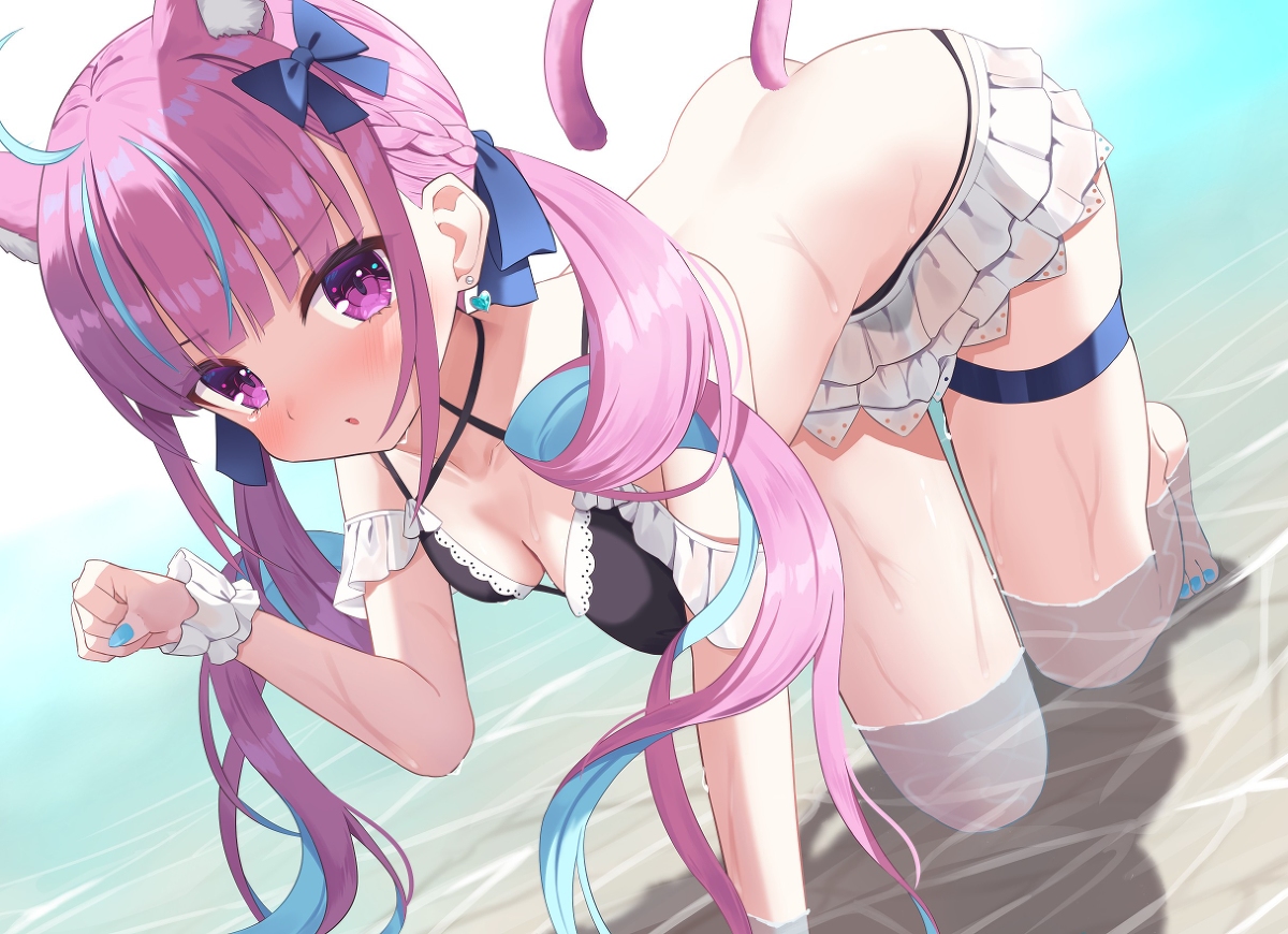 This is a pixiv picture whose title is あくあちゃん.