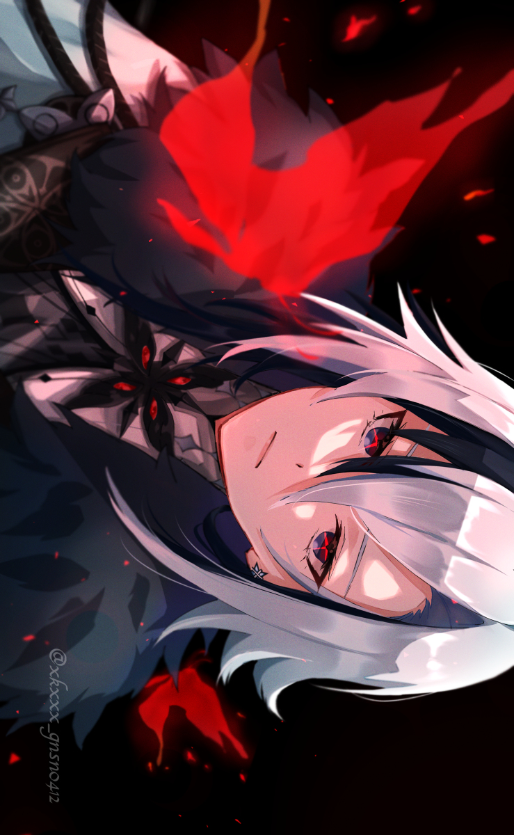 This is a pixiv picture whose title is 召使.