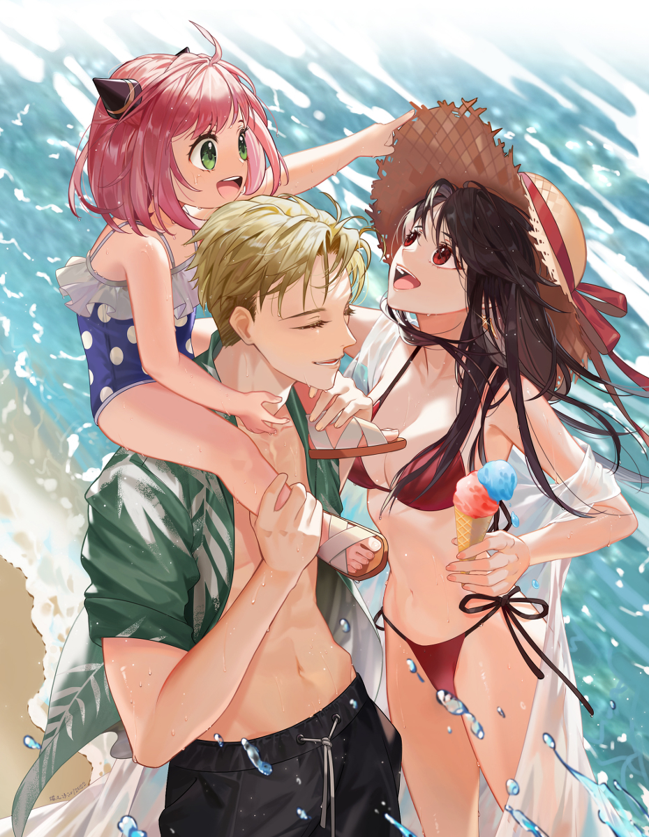 This is a pixiv picture whose title is SUMMER！.