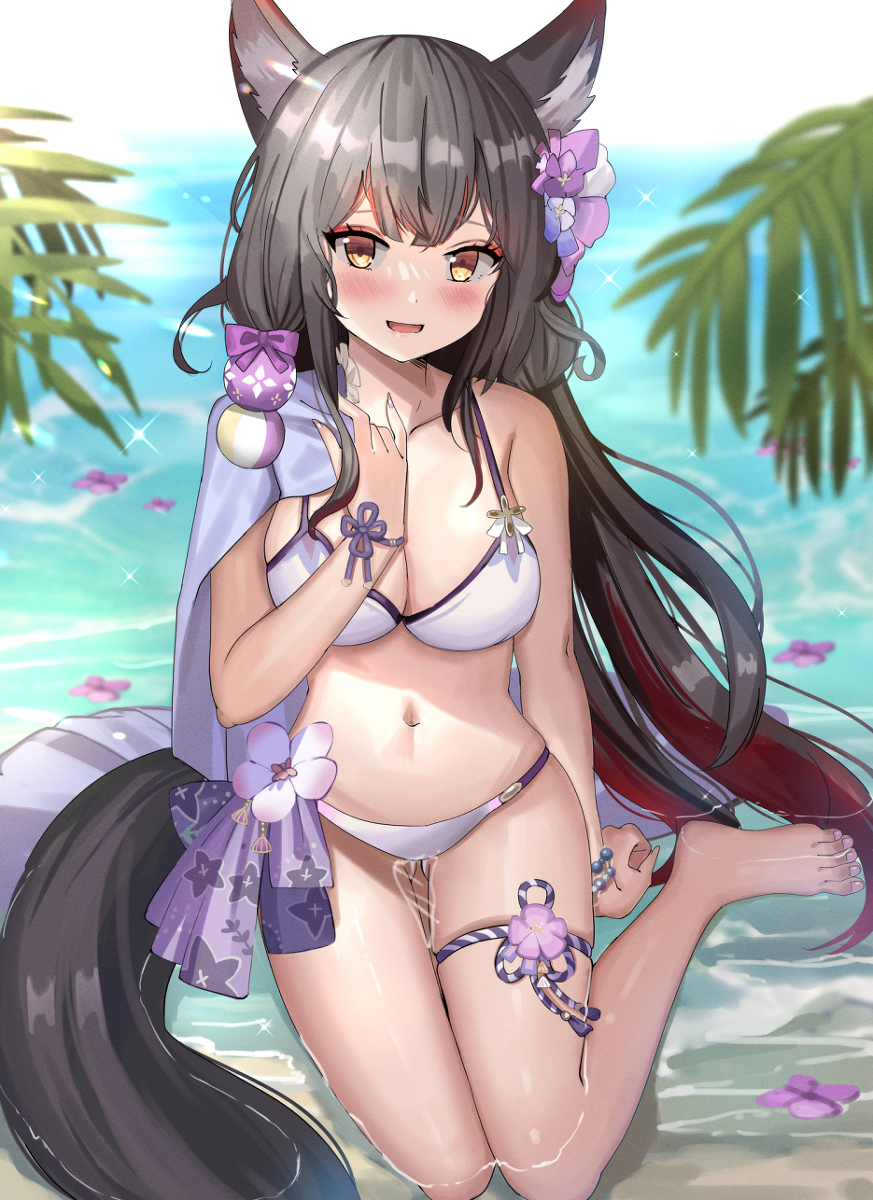 This is a pixiv picture whose title is ワカモ.