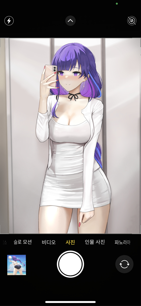 This is a pixiv picture whose title is 雷電将軍(2).