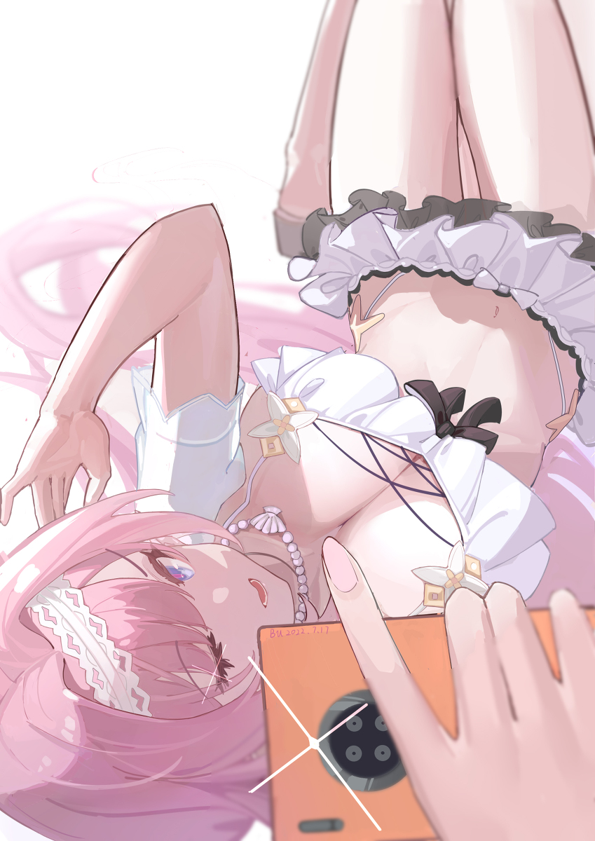 This is a pixiv picture whose title is 爱莉.