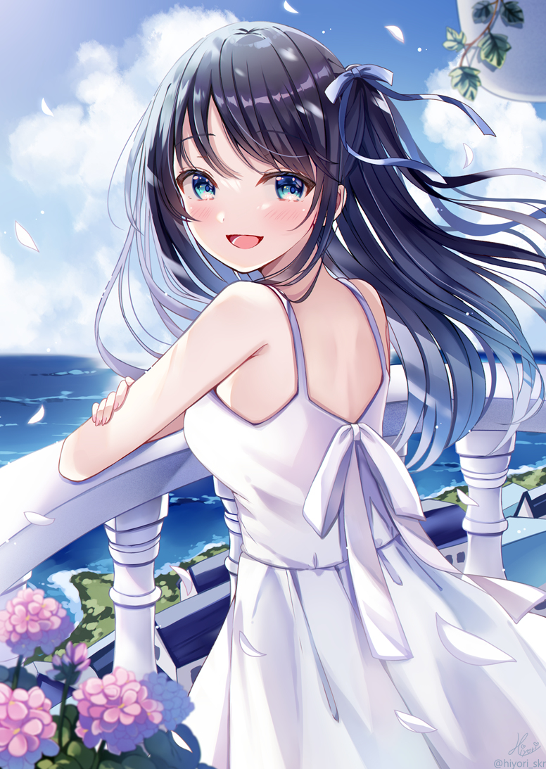 This is a pixiv picture whose title is 「きれいだねっ」.