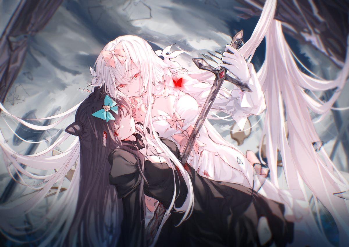 This is a pixiv picture whose title is Arcaea.