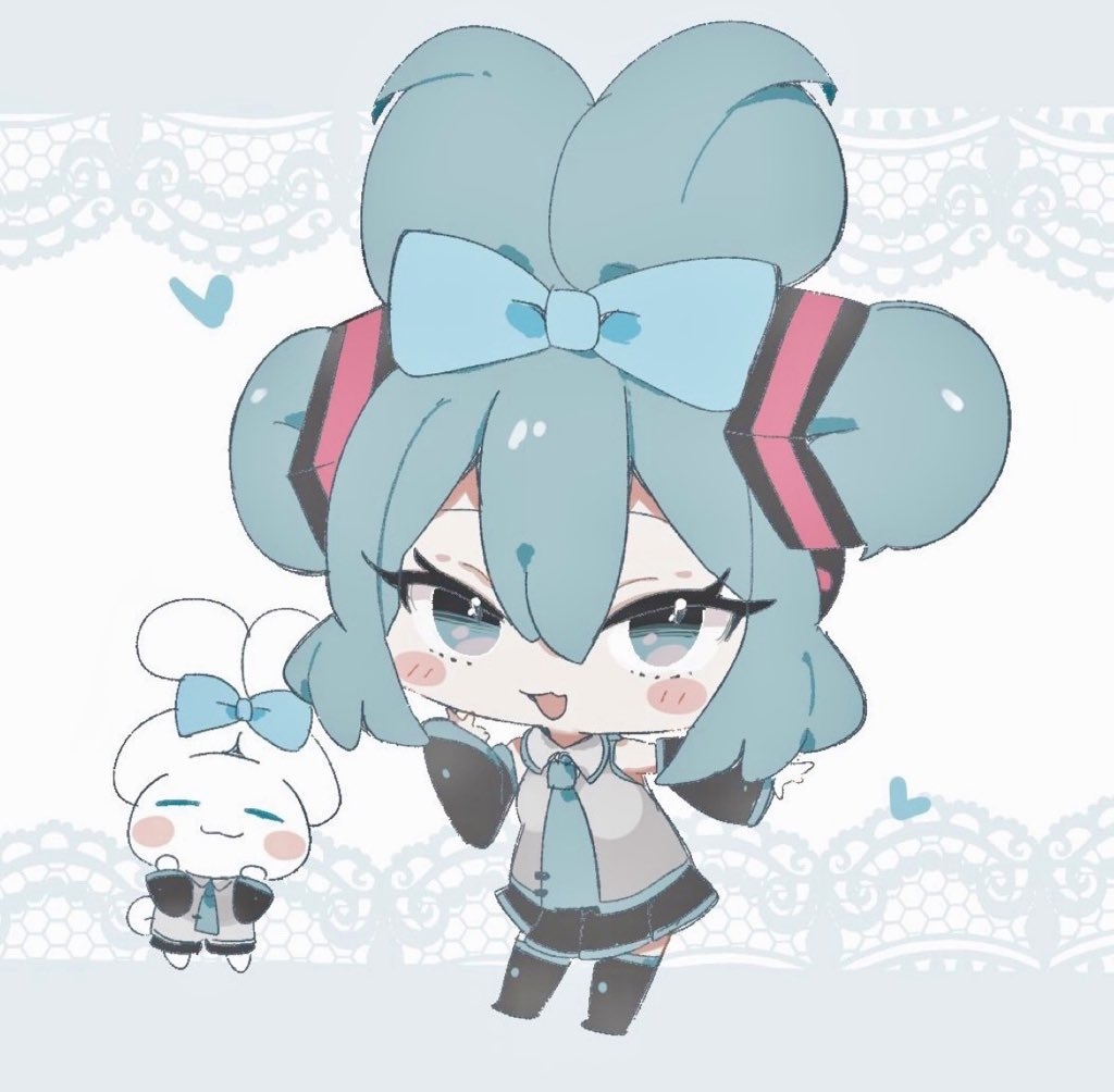 This is a pixiv picture whose title is シナミク💙.