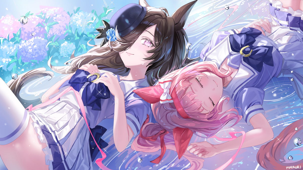 This is a pixiv picture whose title is ウラライス.