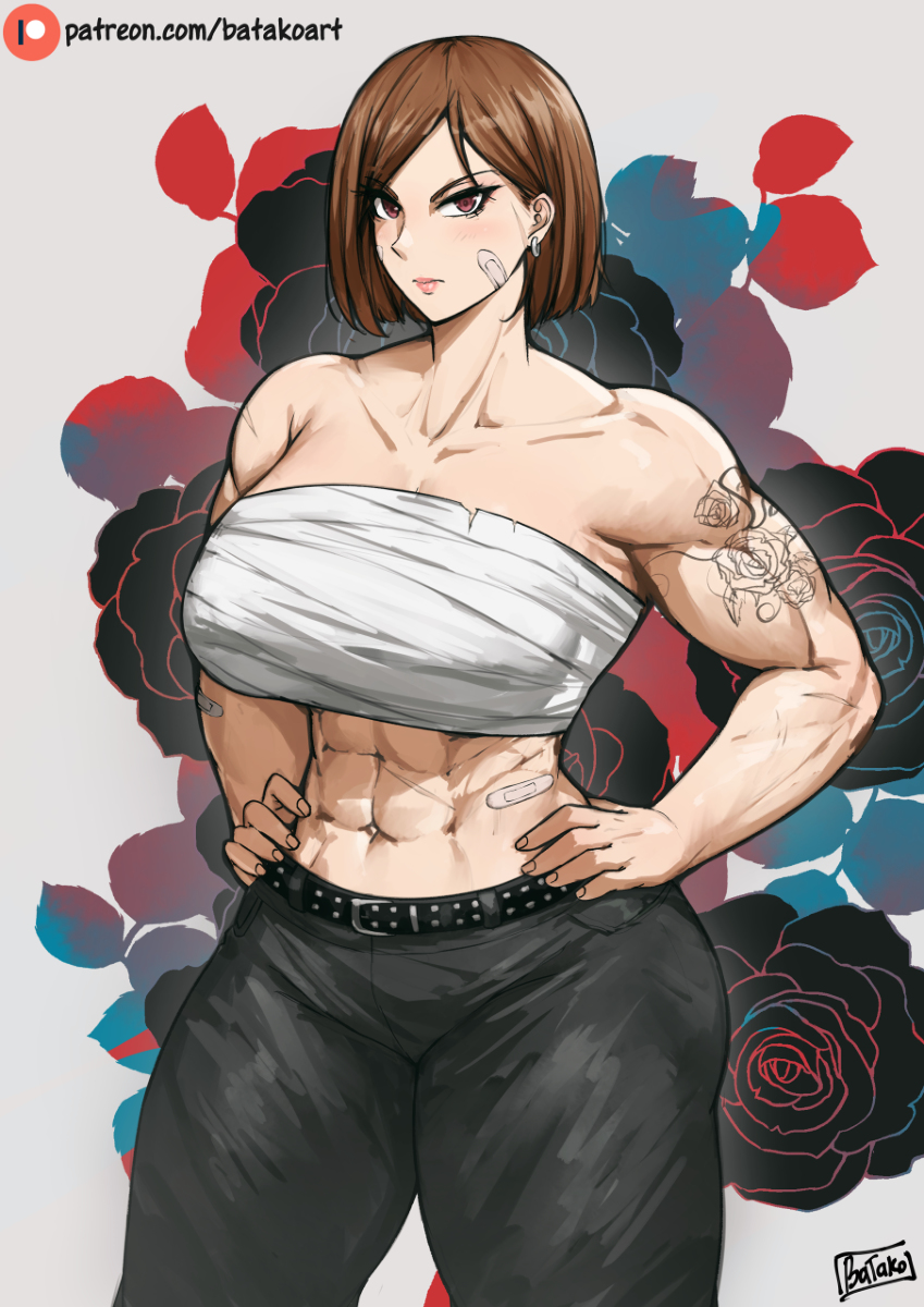 This is a pixiv picture whose title is Nobara Kugisaki.