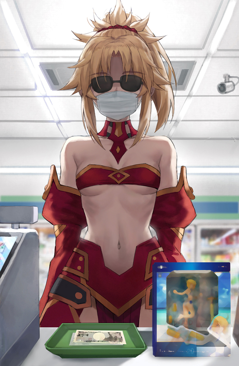 This is a pixiv picture whose title is あやしいモードレッド.
