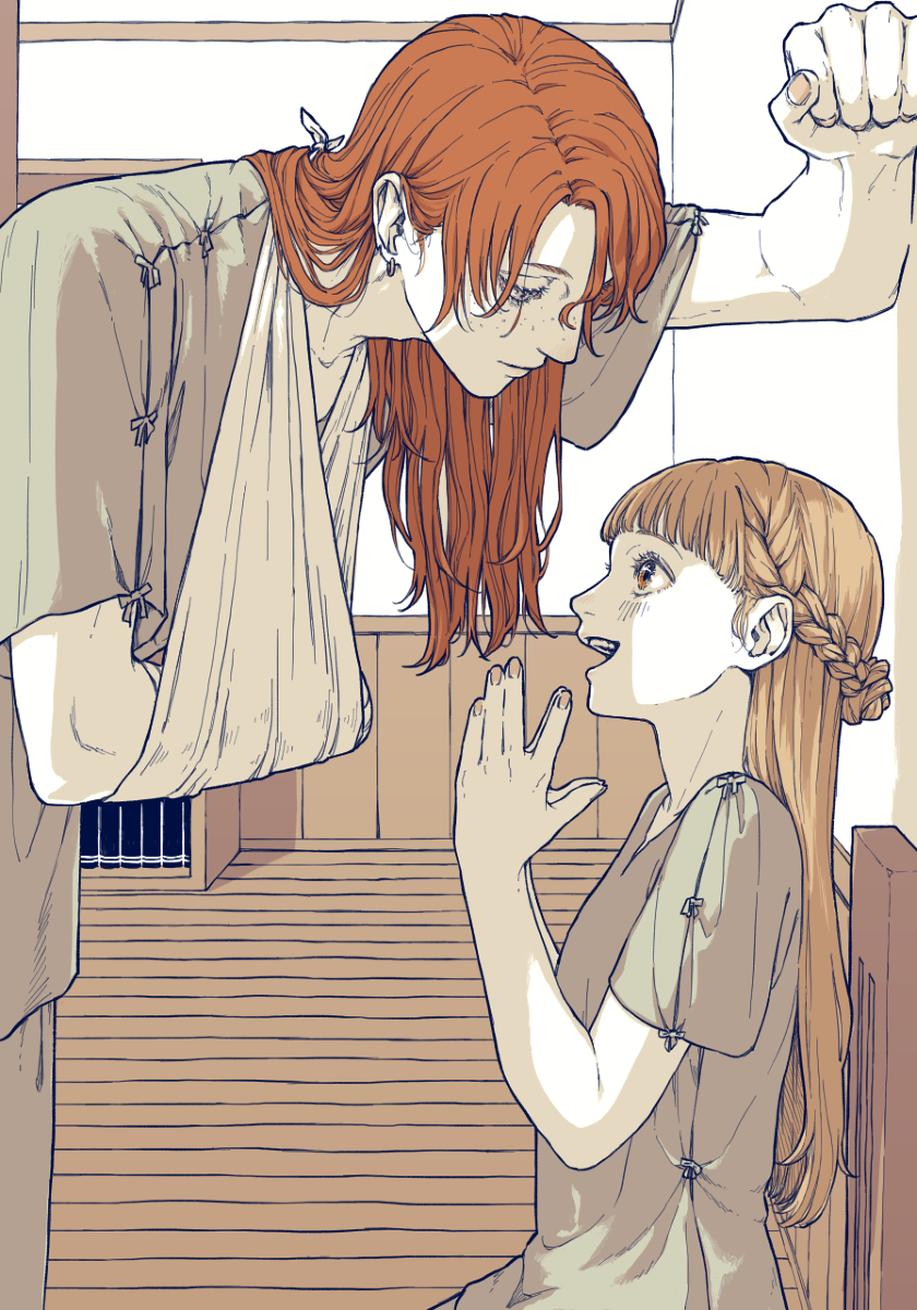 This is a pixiv picture whose title is 穏やかな時間の詰め.