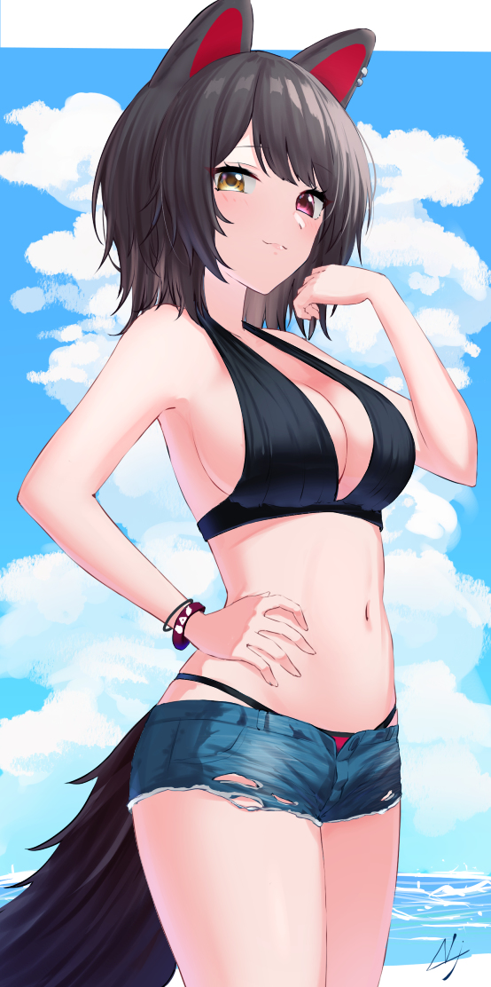 This is a pixiv picture whose title is 戌亥とこ.