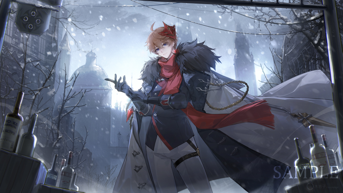 This is a pixiv picture whose title is 【原神】公子生日快乐~.