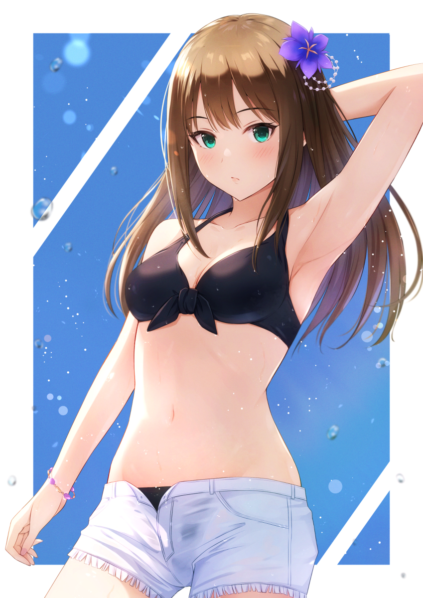 This is a pixiv picture whose title is 水着しぶりん.