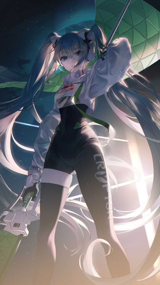 This is a pixiv picture whose title is 🏁.