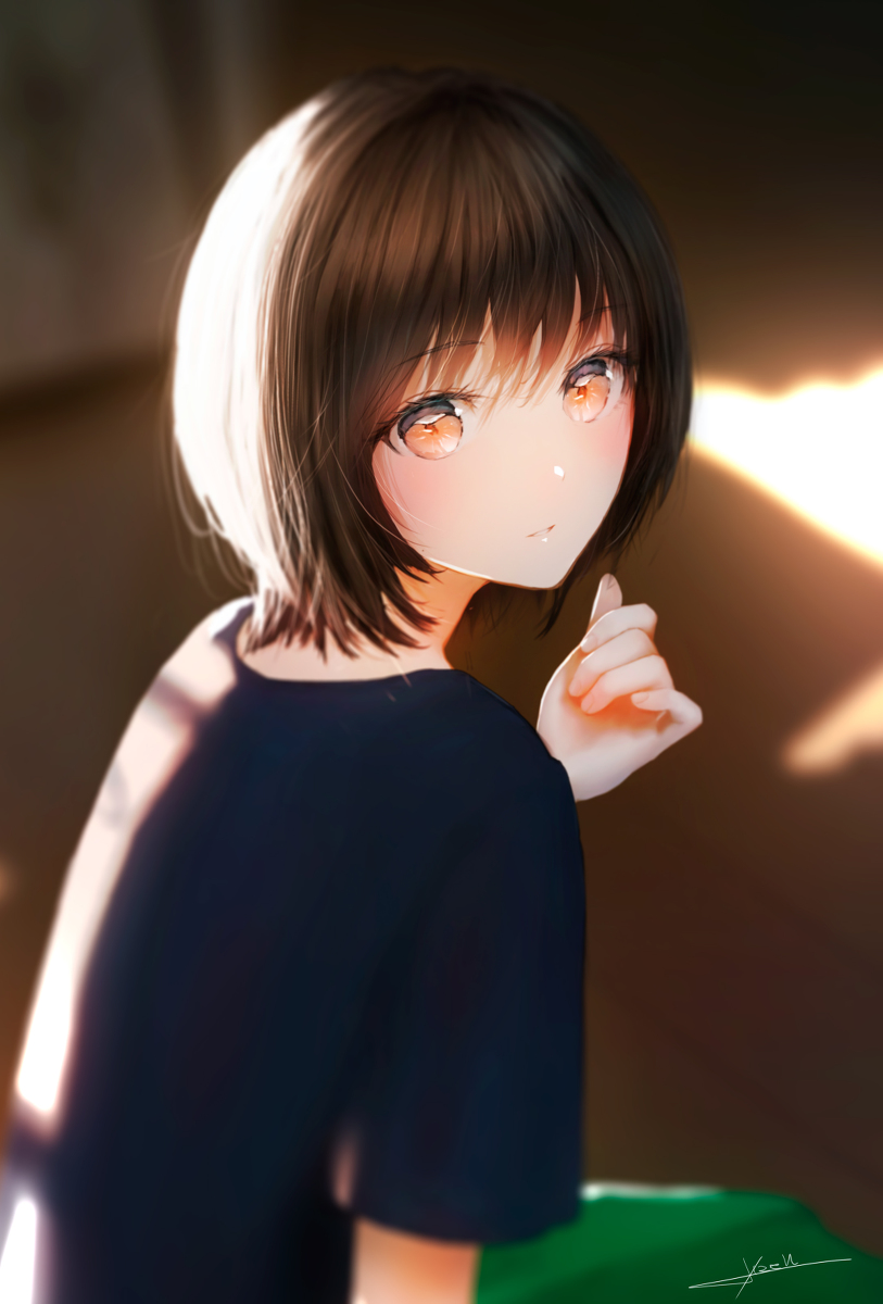 This is a pixiv picture whose title is 日向.