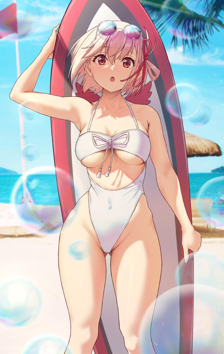 This is a pixiv picture whose title is リコリス・リコイル.