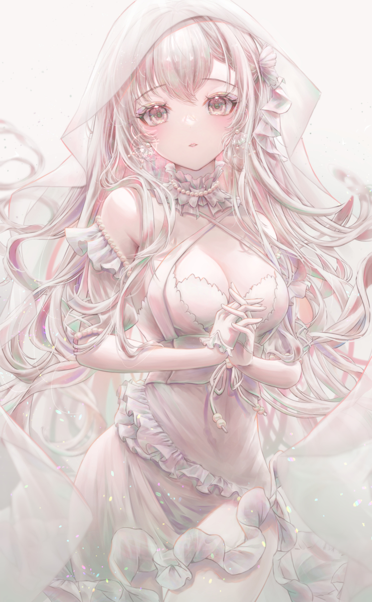 This is a pixiv picture whose title is 純真無垢.