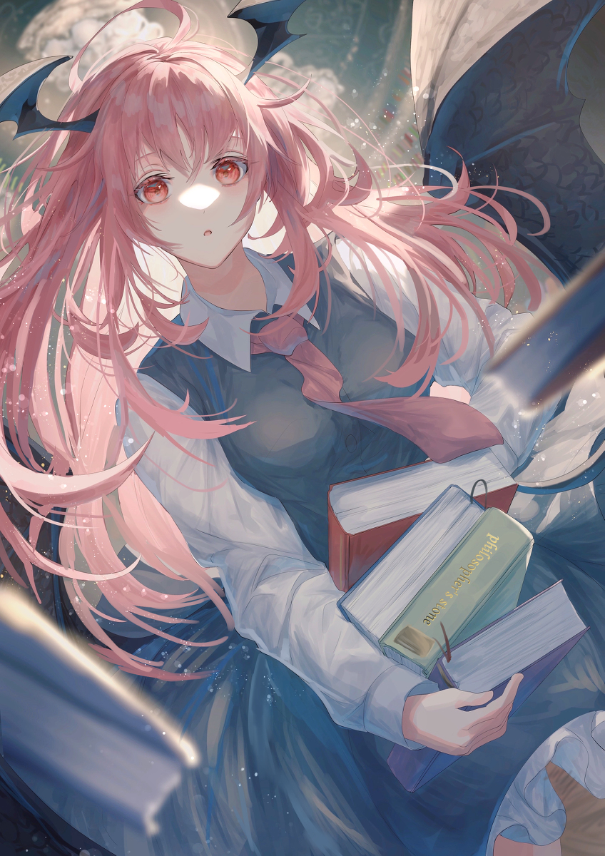 This is a pixiv picture whose title is 小悪魔.