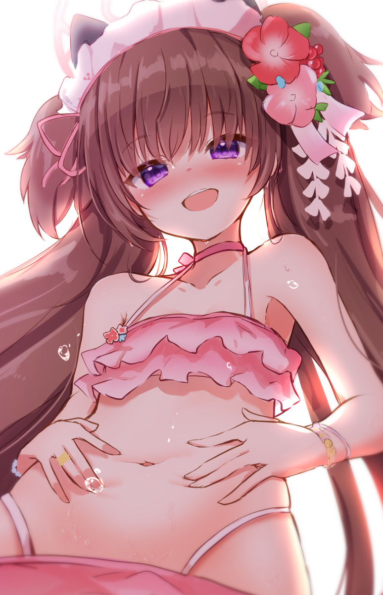 This is a pixiv picture whose title is 水着シズコ.