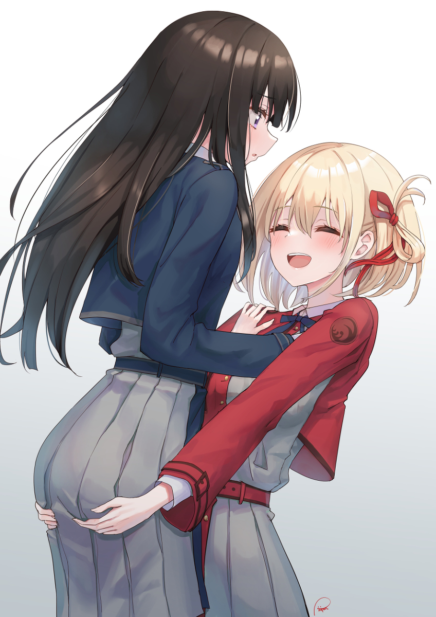 This is a pixiv picture whose title is 嬉しい嬉しい❗.