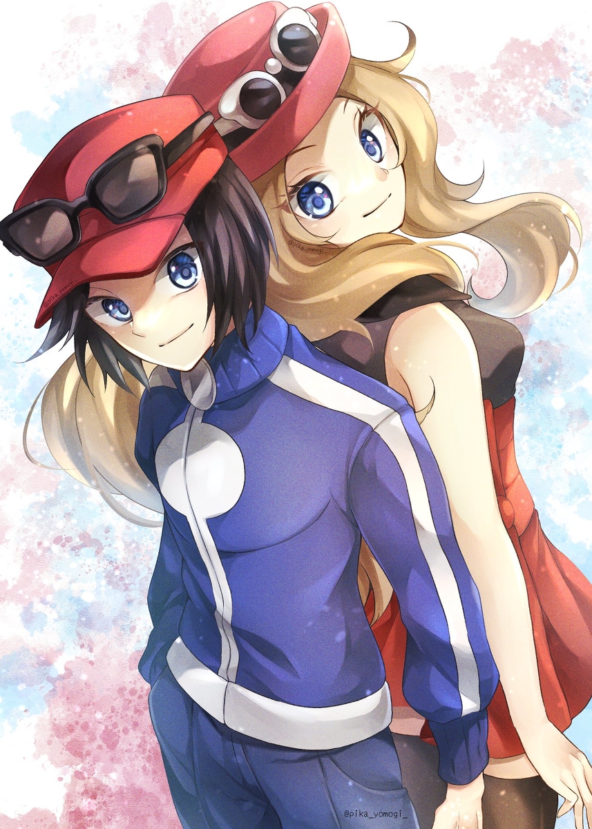 This is a pixiv picture whose title is XY.