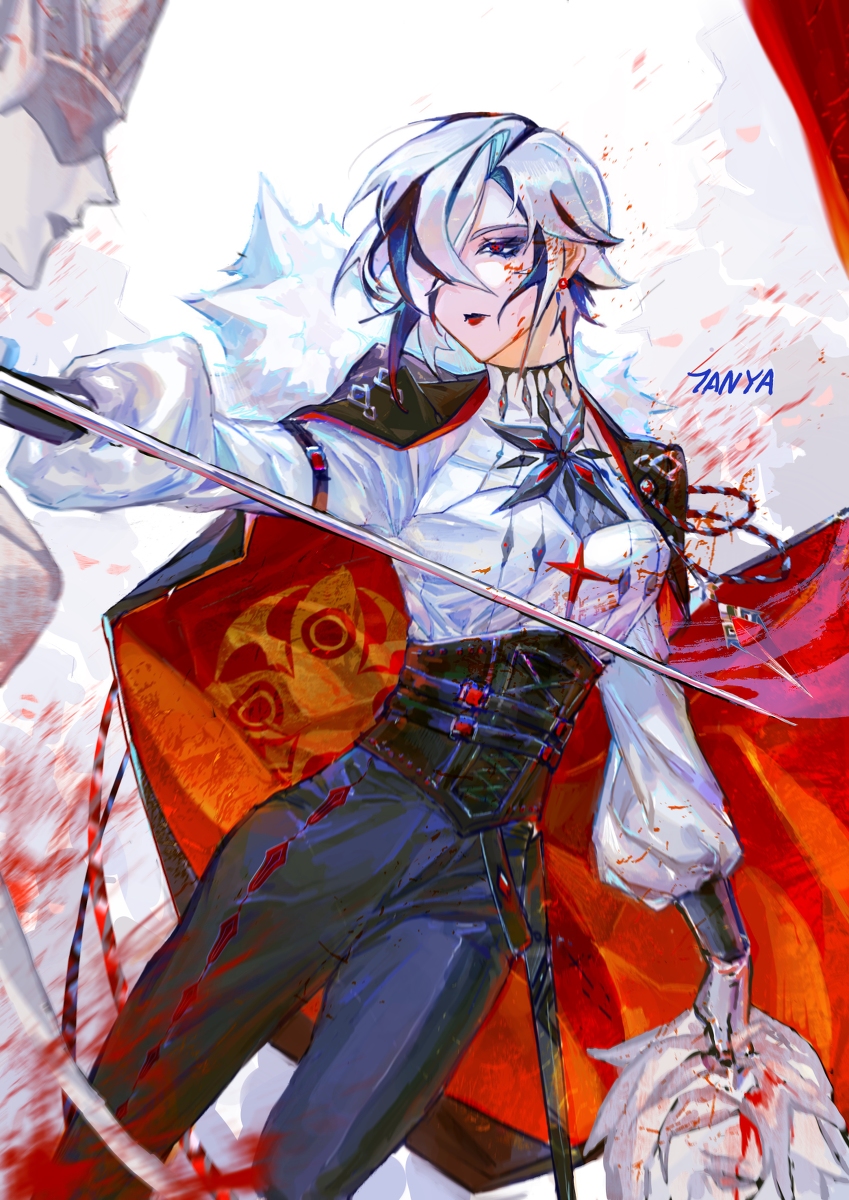 This is a pixiv picture whose title is 「Betray」Arlecchino - 0723.