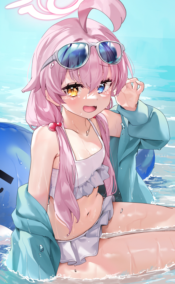This is a pixiv picture whose title is 水着ホシノ.