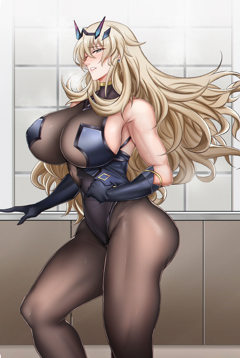 This is a pixiv picture whose title is トレーニング中.