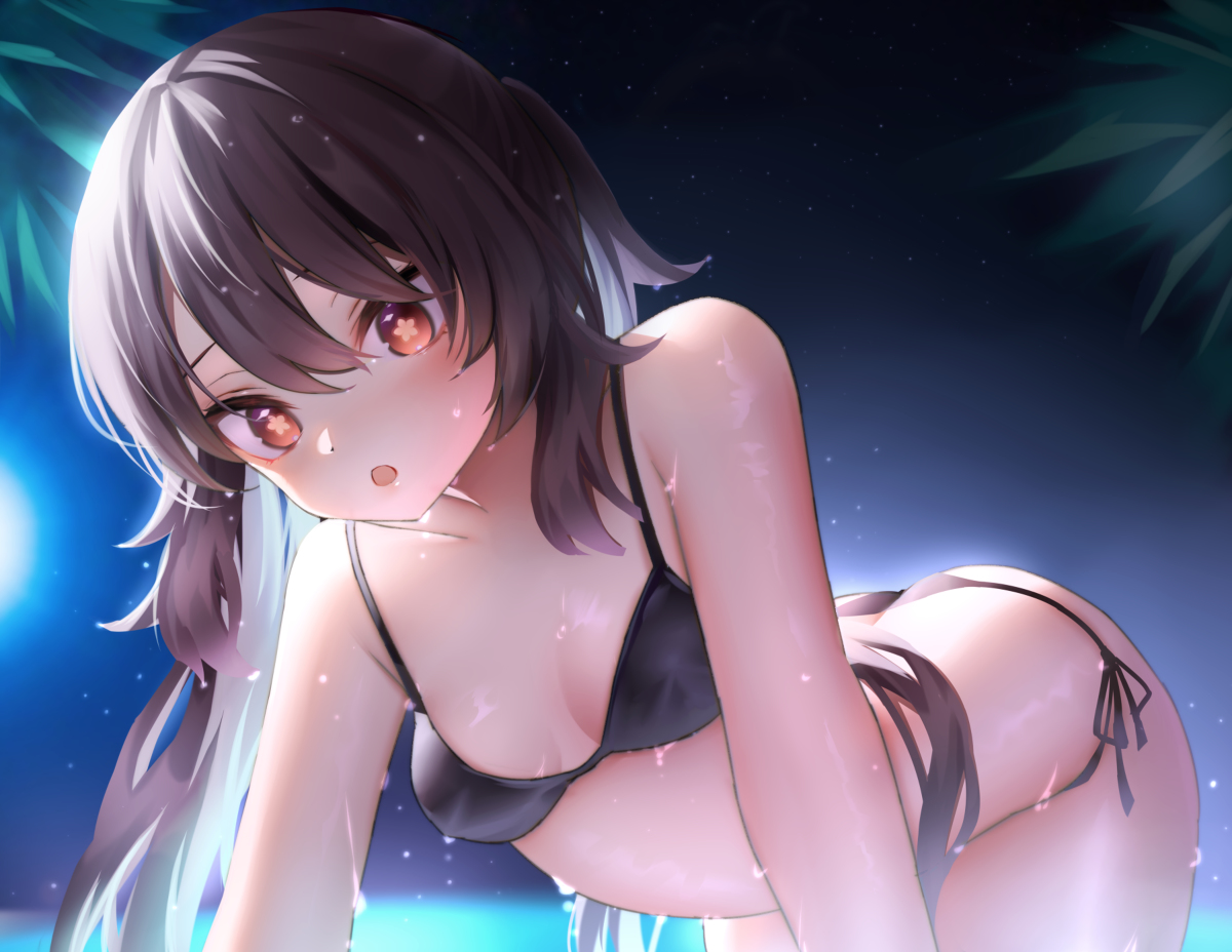 This is a pixiv picture whose title is 胡桃.
