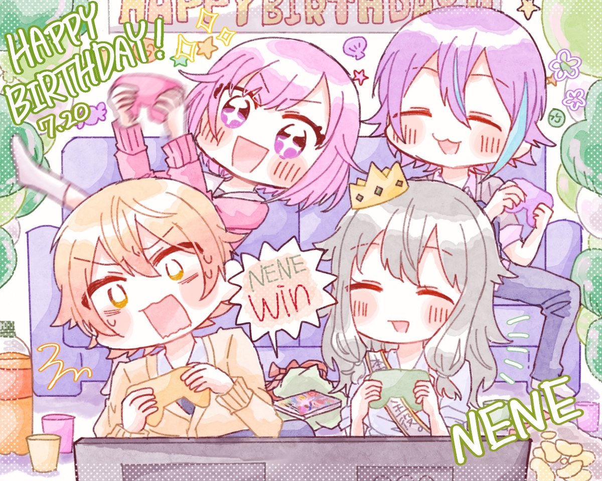 This is a pixiv picture whose title is 草薙寧々誕生祭2022.