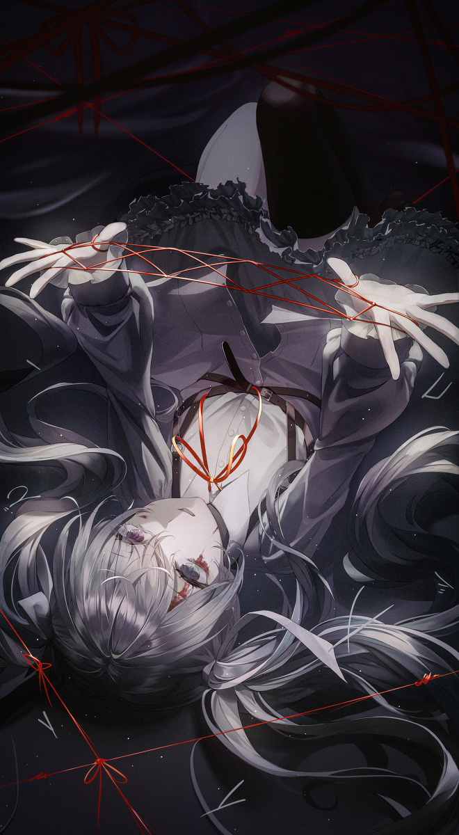 This is a pixiv picture whose title is 25時、.