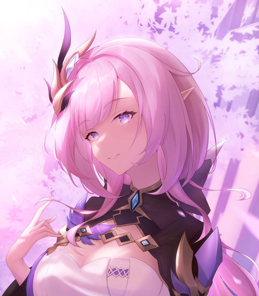 This is a pixiv picture whose title is 爱莉希雅.