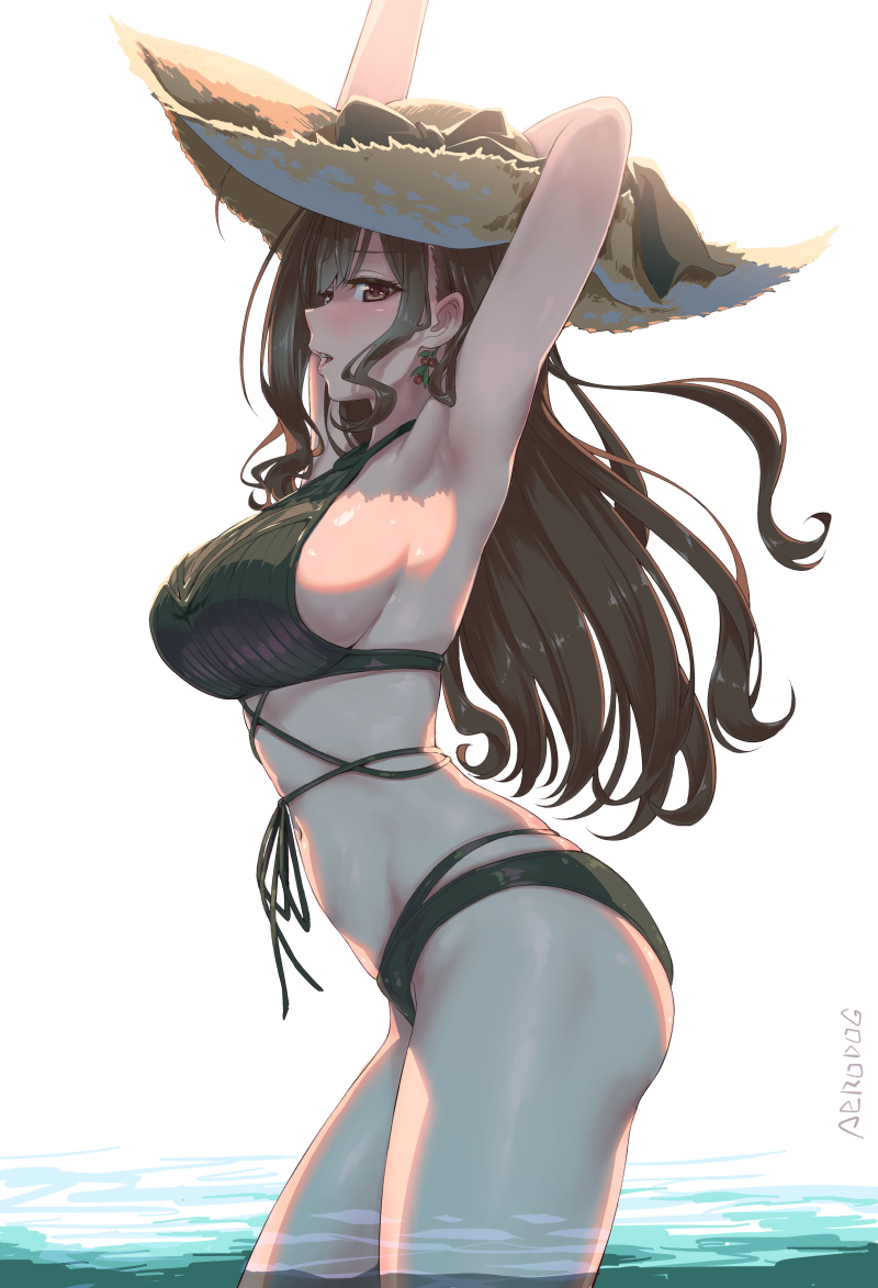 This is a pixiv picture whose title is 千雪さんのお尻にタックルしたい.