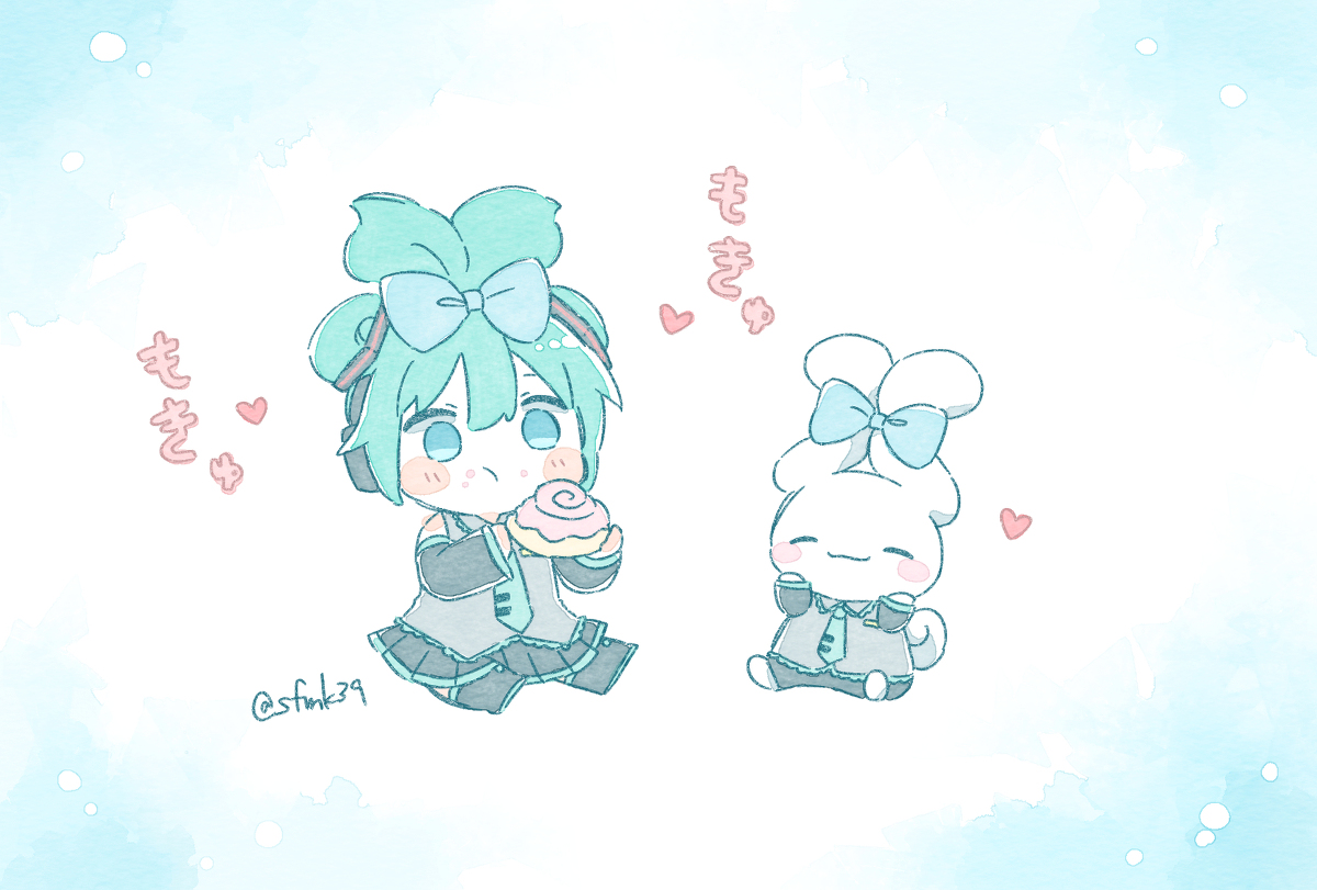 This is a pixiv picture whose title is シナミクﾁｬﾝ.