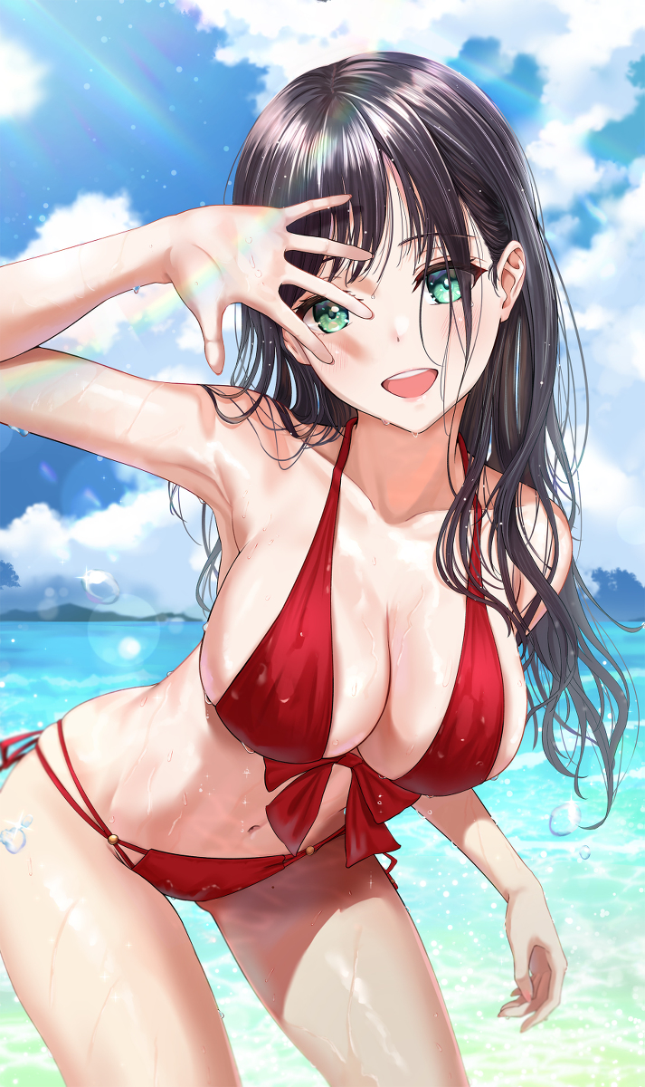 This is a pixiv picture whose title is 夏.