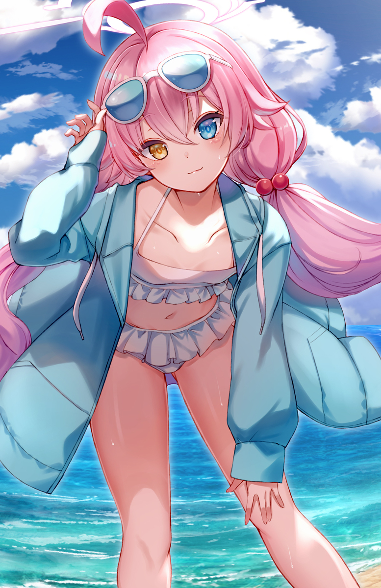 This is a pixiv picture whose title is 水着ホシノ.
