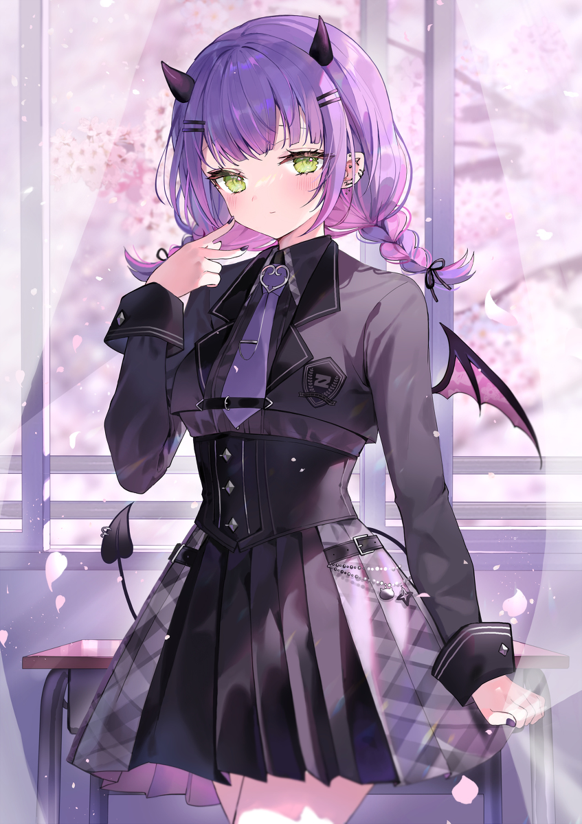 This is a pixiv picture whose title is 制服トワ様.