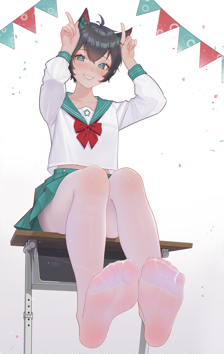This is a pixiv picture whose title is 100.