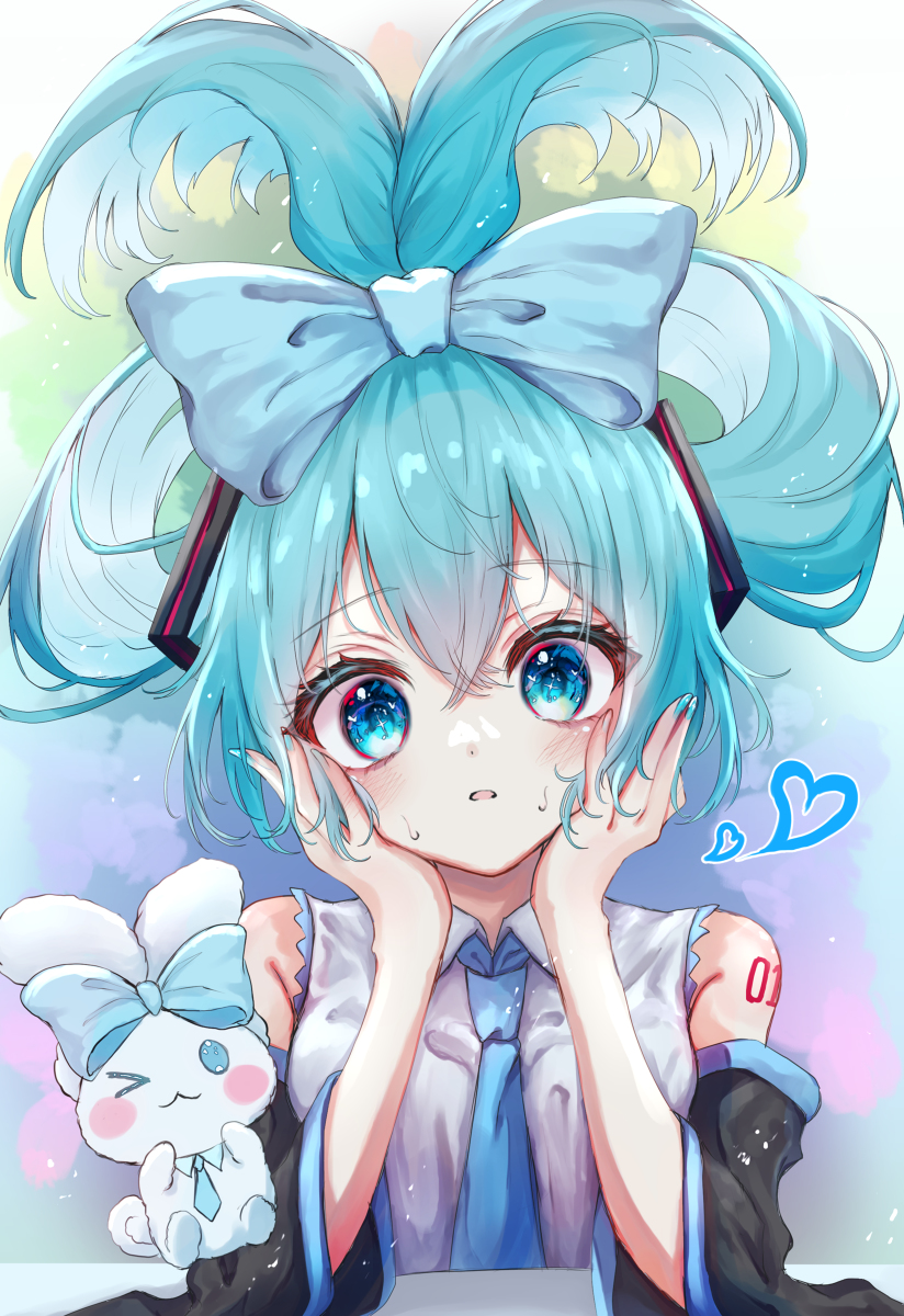 This is a pixiv picture whose title is ８７．シナモンミク.