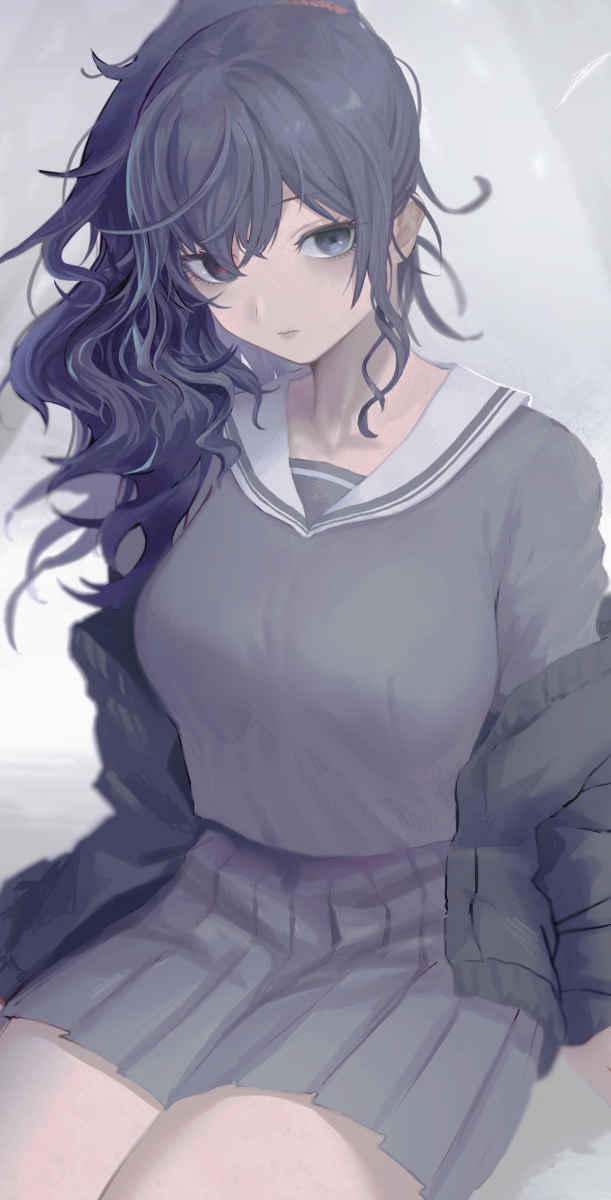 This is a pixiv picture whose title is まふゆ.