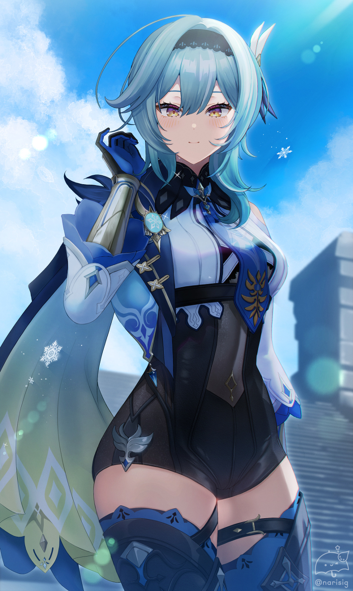 This is a pixiv picture whose title is エウルア.