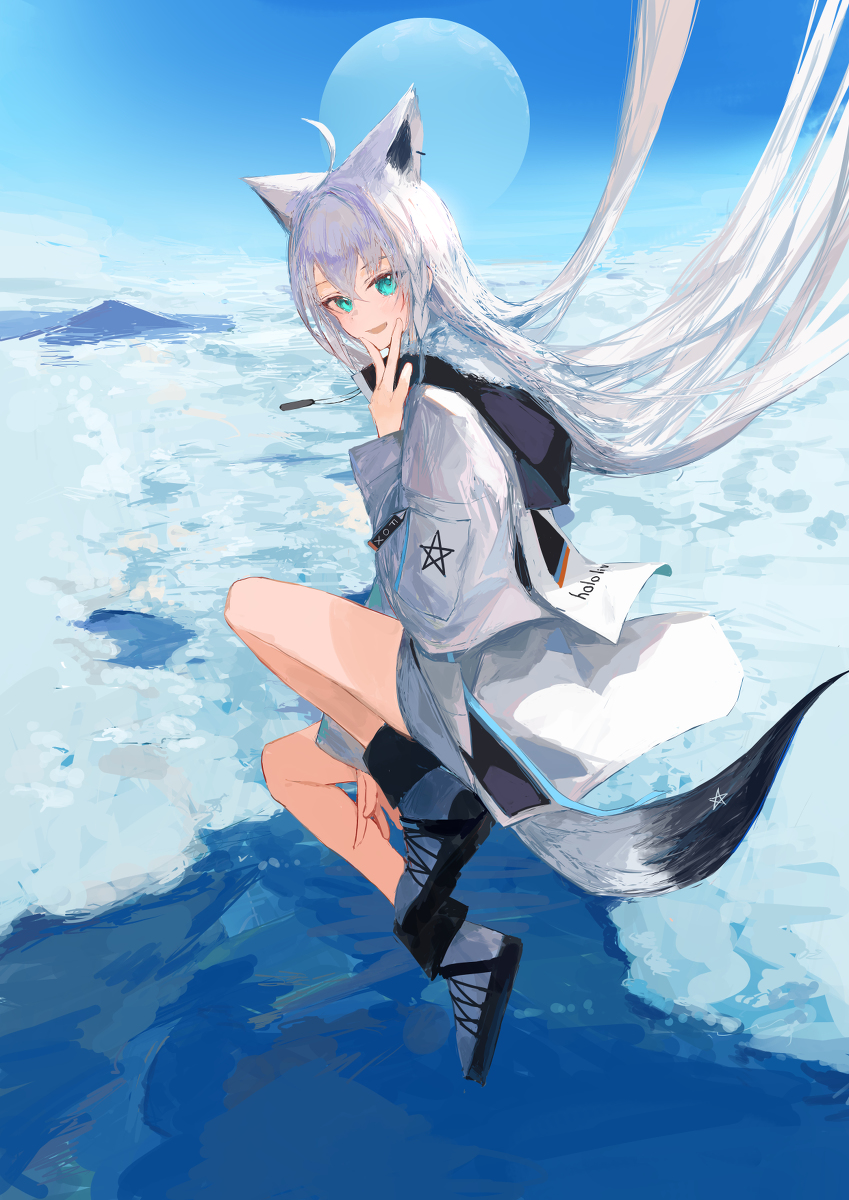 This is a pixiv picture whose title is 白上フブキ.