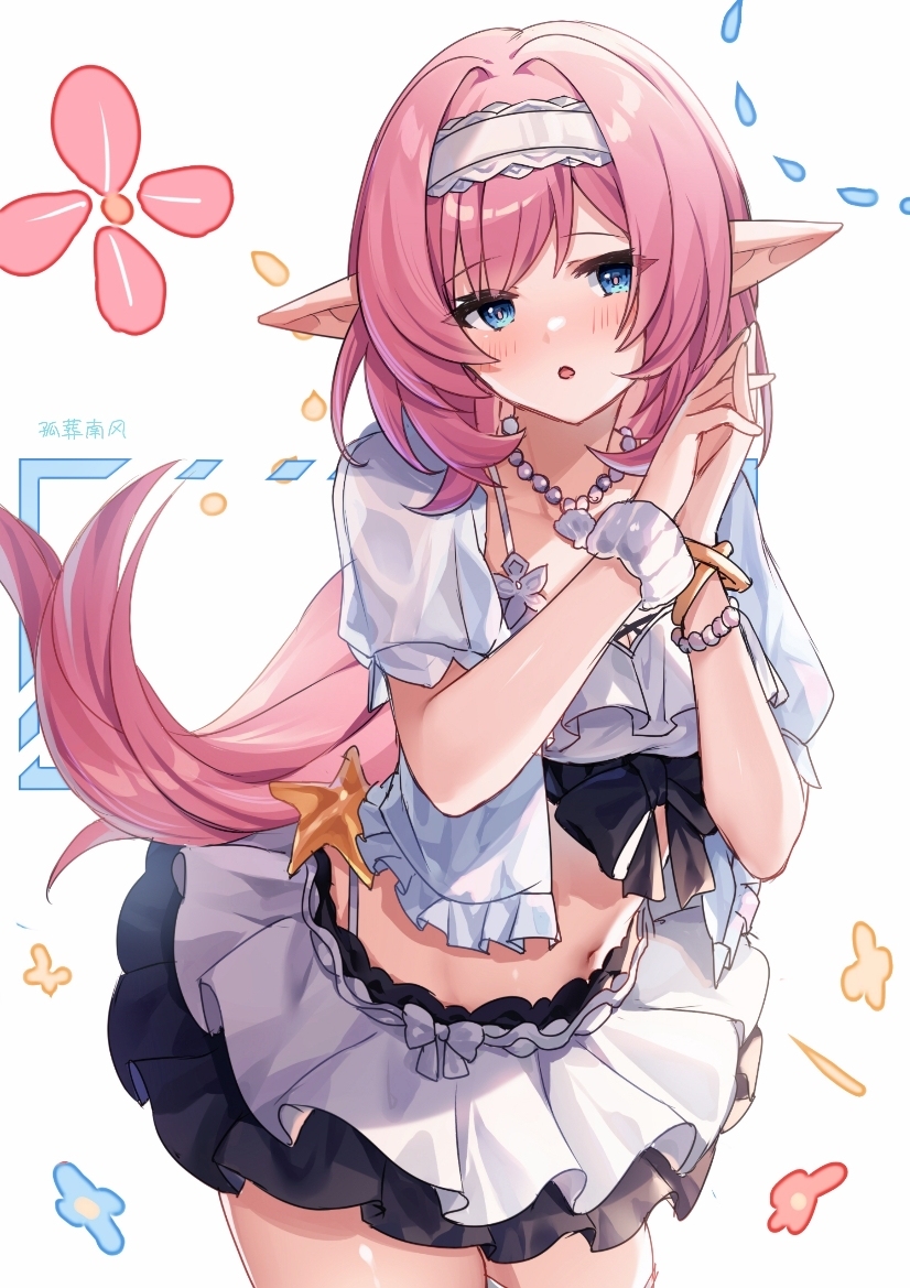 This is a pixiv picture whose title is 爱莉希雅.