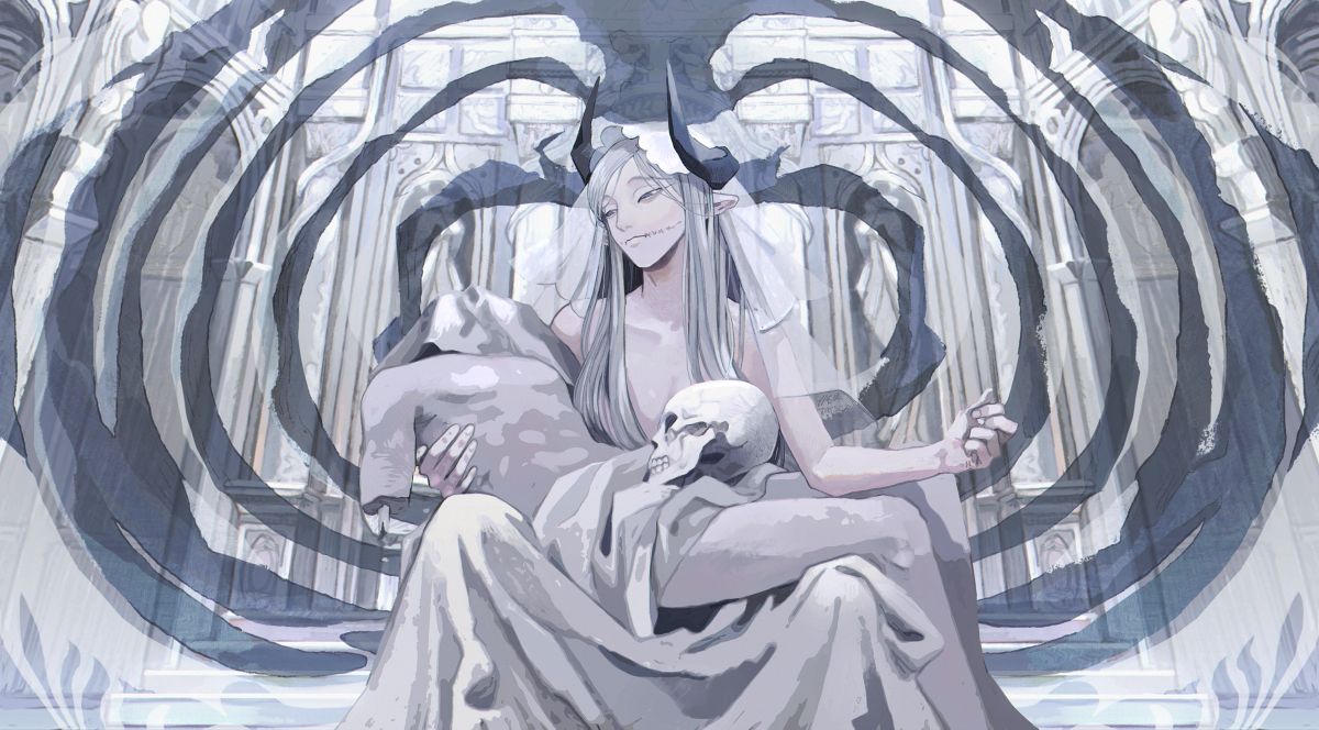 This is a pixiv picture whose title is ルシファー.