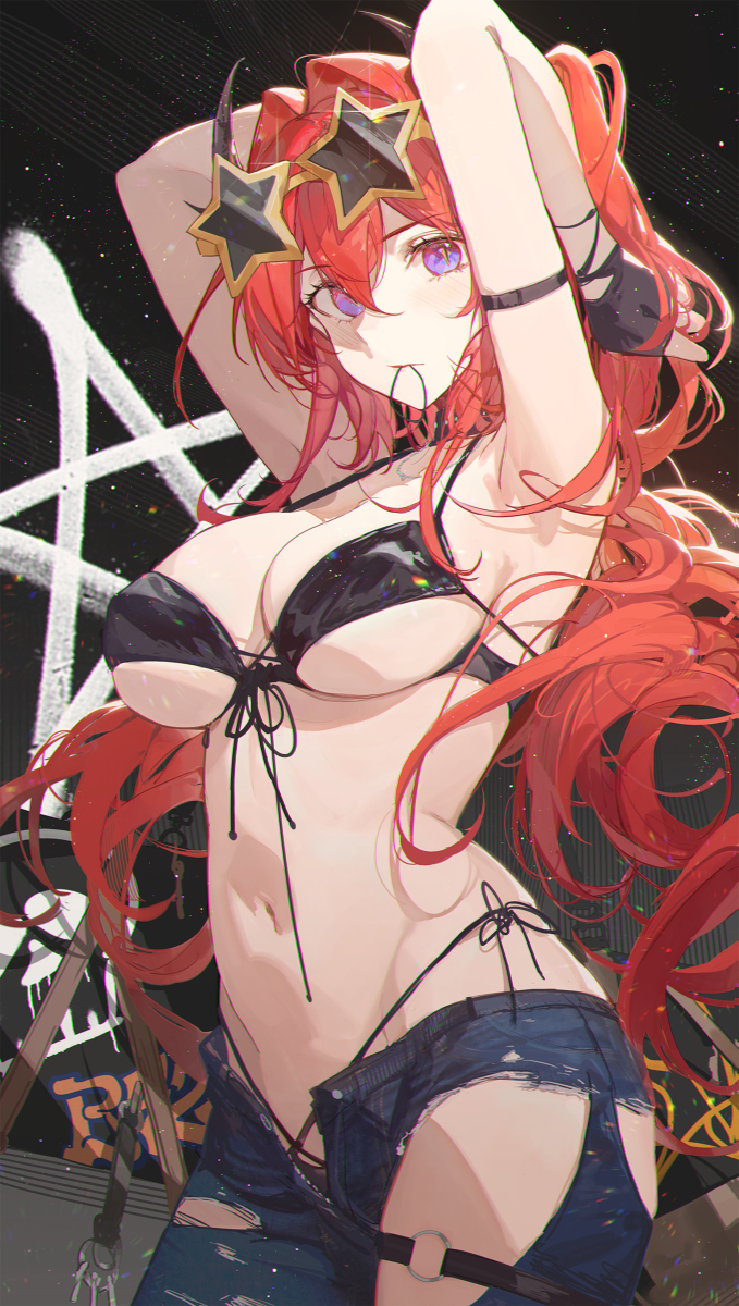 This is a pixiv picture whose title is ☆☆.